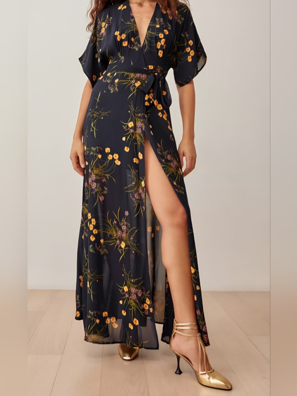 Commense, Kimono Style Wrap Dress. Sz SM $62 OBO